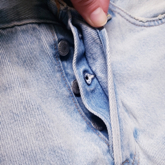 Levi's® Premium NWOT 501® '54 Original Fit Customized Men's Jeans - 29/32 - Picture 10 of 14